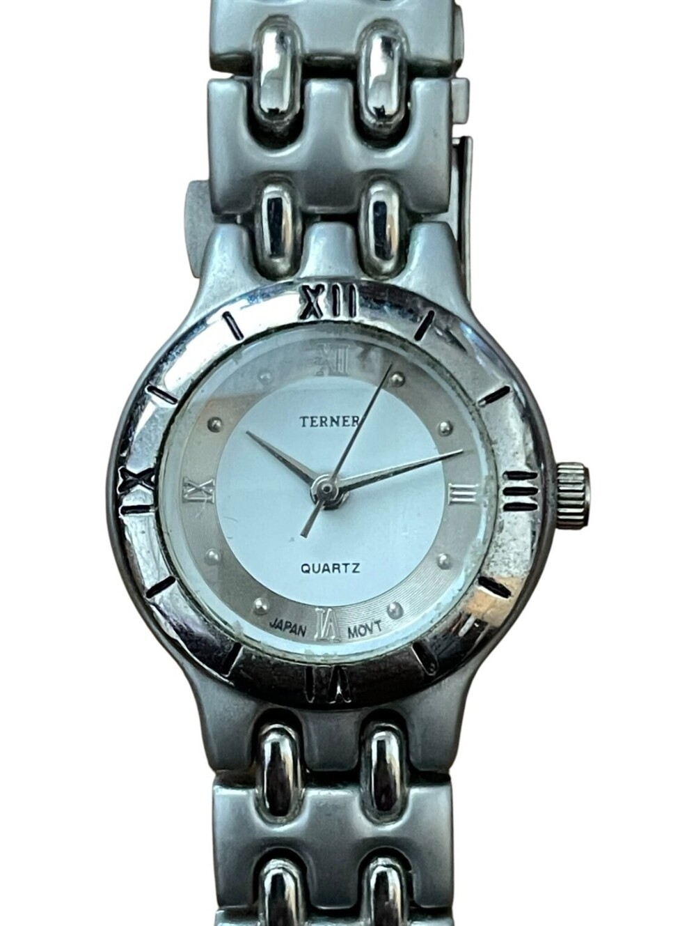 Bijoux Terner K-1971L Quartz Women's Silver-Tone Bracelet Watch Roman Numerals